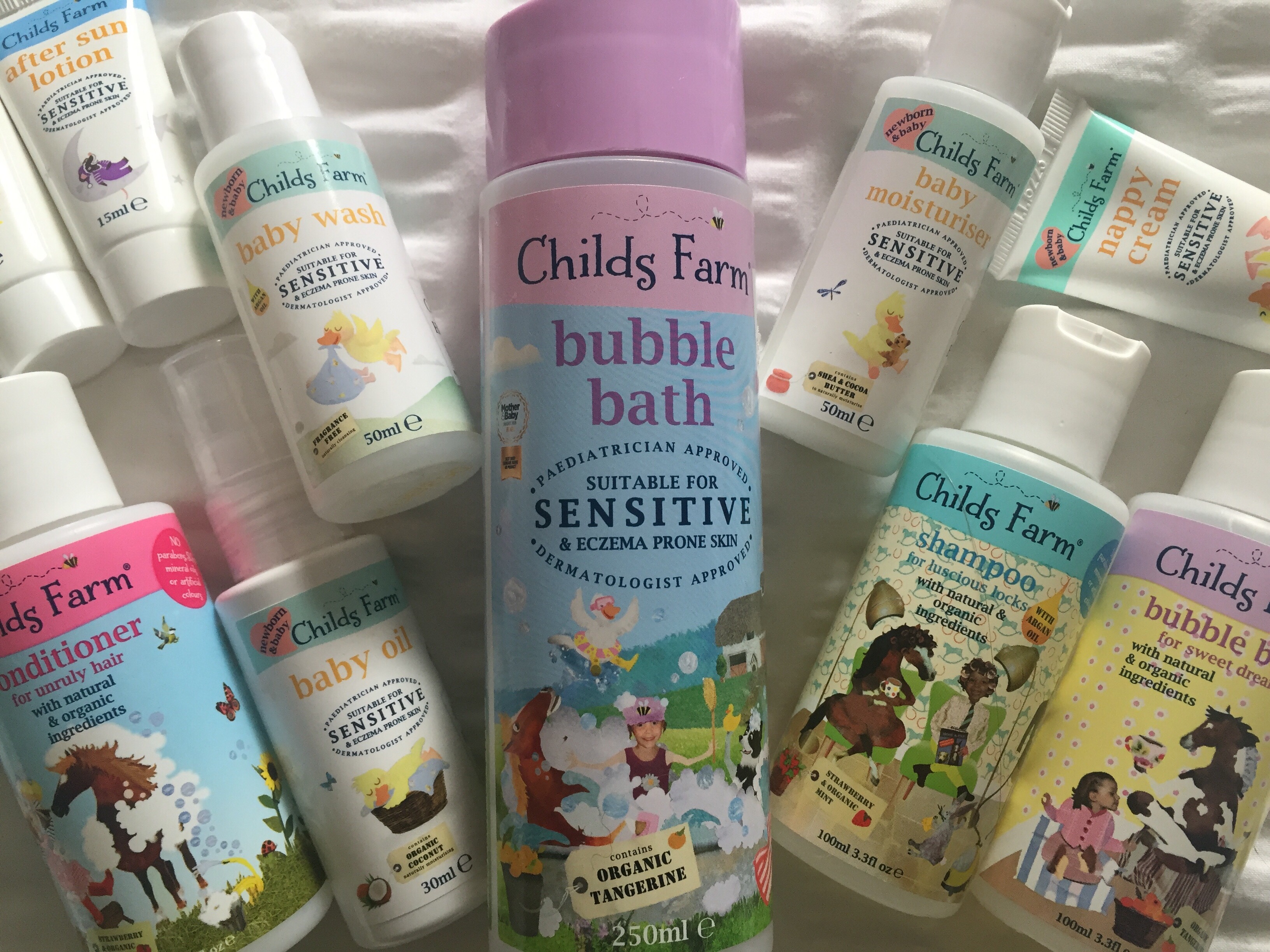 childs farm baby products